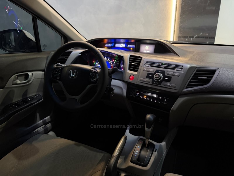 civic 1.8 lxs 16v gasolina 4p automatico 2014 novo hamburgo