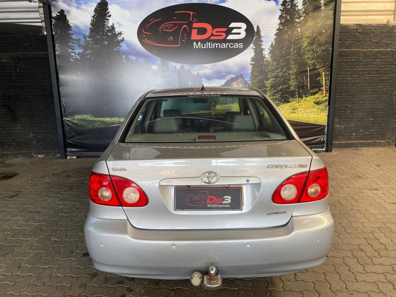 COROLLA 1.6 XLI 16V GASOLINA 4P AUTOMÁTICO - 2008 - CAXIAS DO SUL