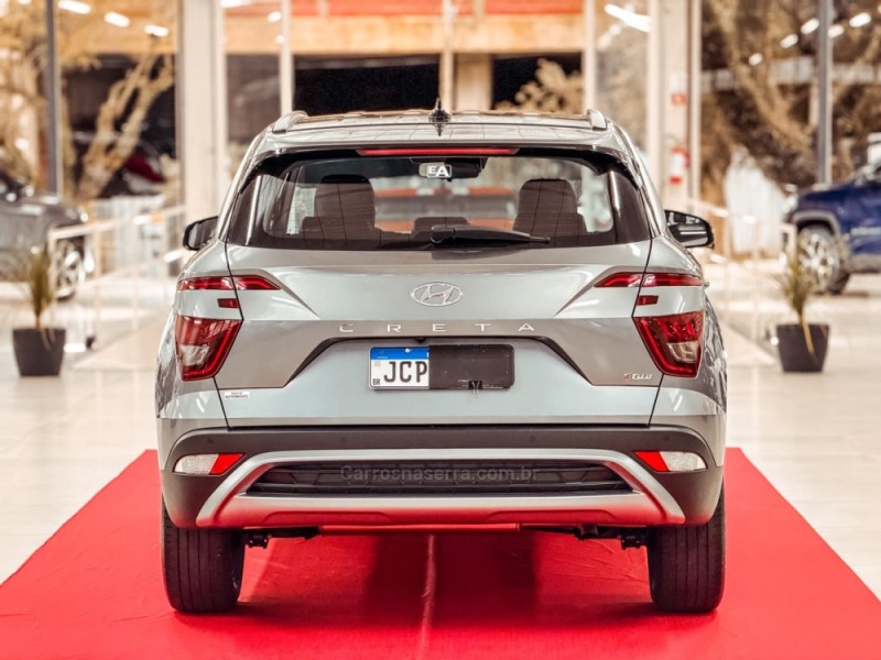 CRETA 1.0 LIMITED 12V TURBO FLEX 4P AUTOMÁTICO - 2024 - NOVA PRATA