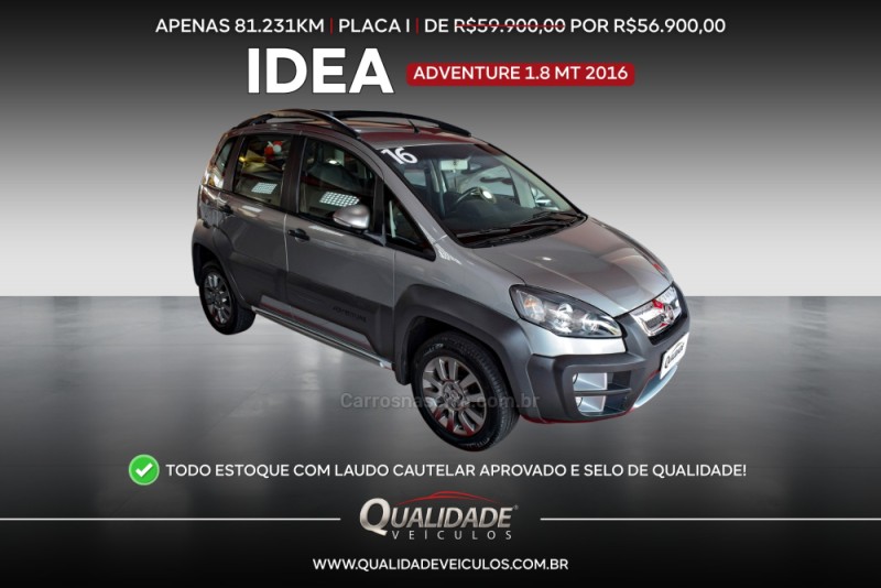idea 1.8 mpi adventure 8v flex 4p manual 2016 santa cruz do sul