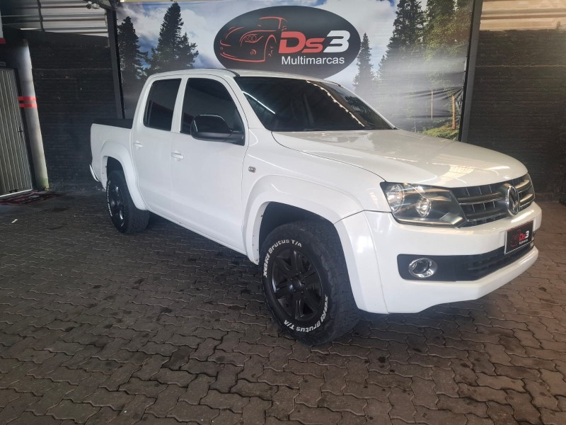 AMAROK 2.0 TRENDLINE 4X4 CD 16V TURBO INTERCOOLER DIESEL 4P AUTOMÁTICO - 2012 - CAXIAS DO SUL