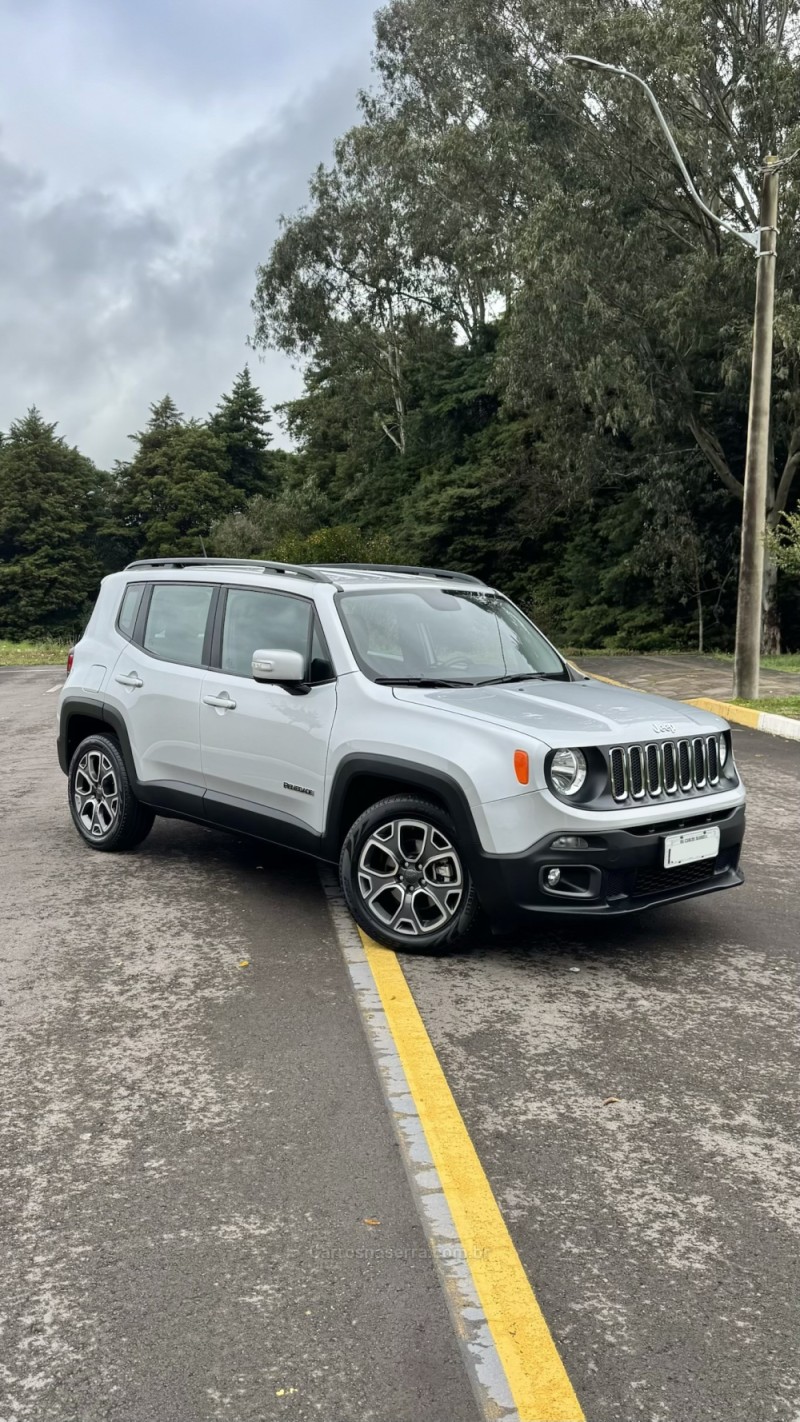 renegade 1.8 16v flex longitude 4p automatico 2016 carlos barbosa