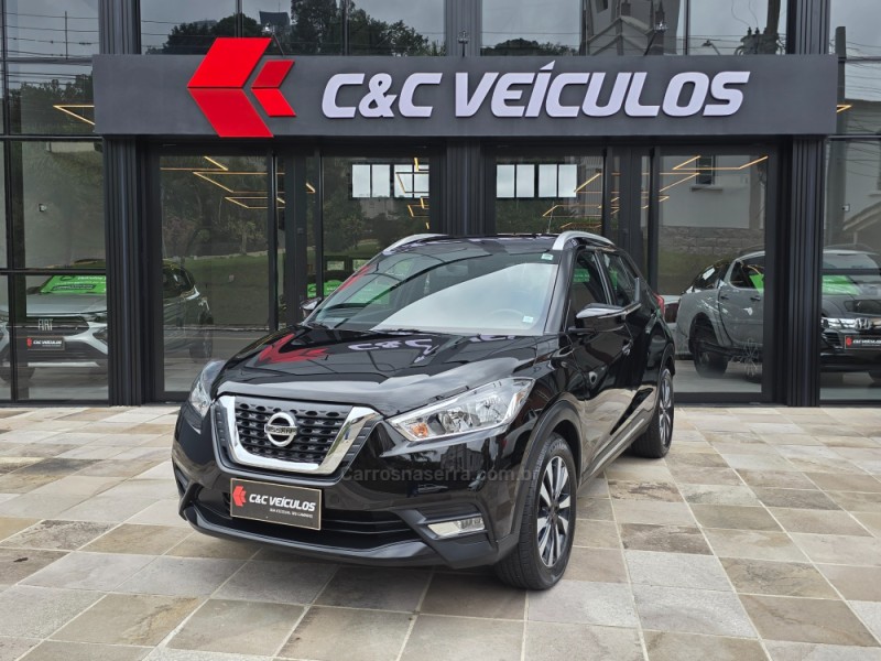 kicks 1.6 16v flex sv 4p xtronic 2019 bento goncalves