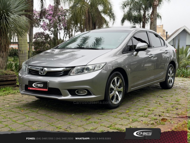 CIVIC 2.0 EXR 16V FLEX 4P AUTOMÁTICO - 2014 - CARLOS BARBOSA