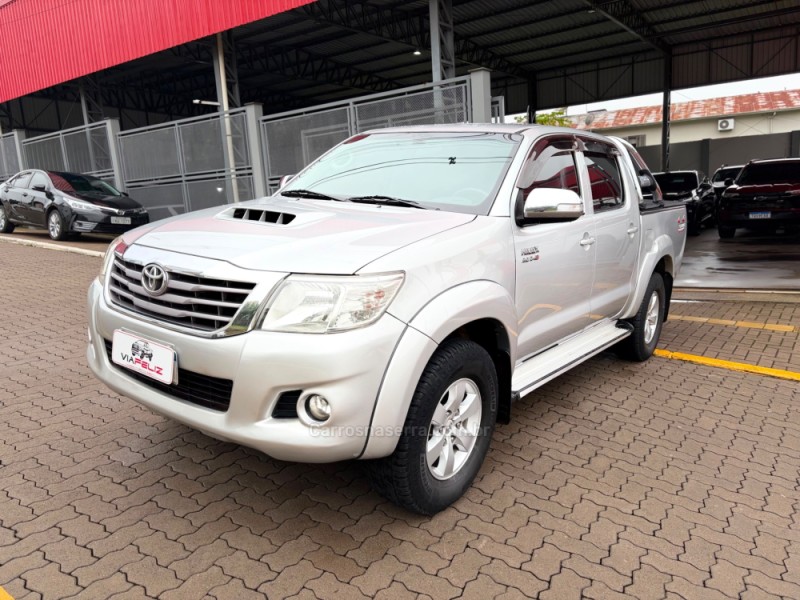 HILUX 3.0 SRV 4X4 CD 16V TURBO INTERCOOLER DIESEL 4P AUTOMÁTICO - 2014 - FELIZ
