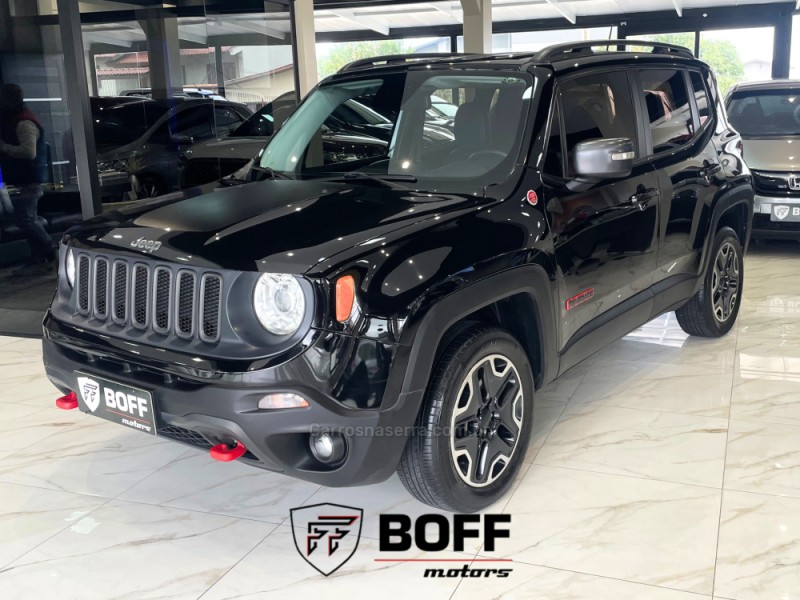 RENEGADE 2.0 16V TURBO DIESEL TRAILHAWK 4P 4X4 AUTOMÁTICO - 2016 - CAXIAS DO SUL