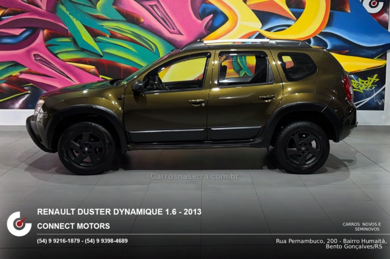 DUSTER 1.6 DYNAMIQUE 4X2 16V FLEX 4P MANUAL - 2013 - BENTO GONçALVES