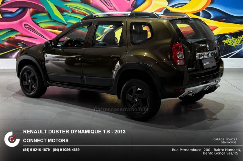 DUSTER 1.6 DYNAMIQUE 4X2 16V FLEX 4P MANUAL - 2013 - BENTO GONçALVES