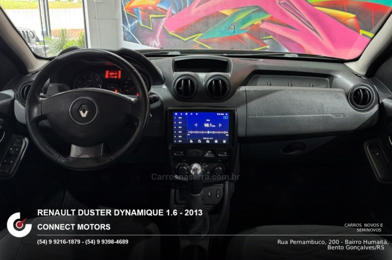 DUSTER 1.6 DYNAMIQUE 4X2 16V FLEX 4P MANUAL - 2013 - BENTO GONçALVES