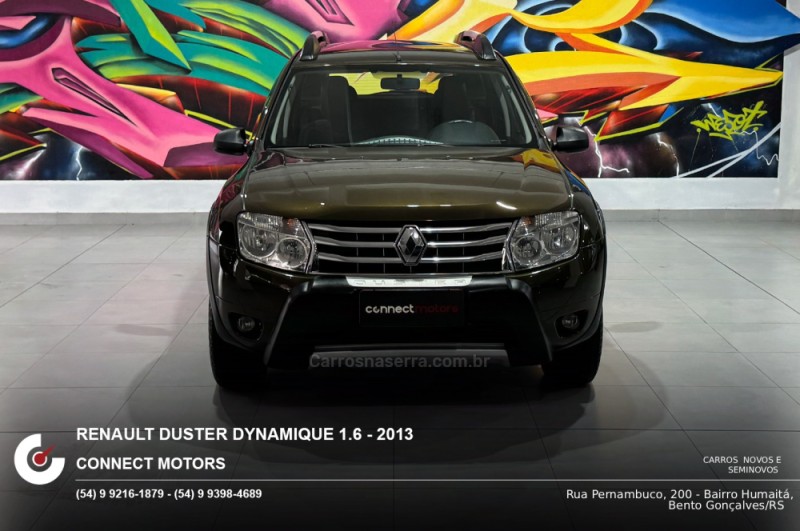 DUSTER 1.6 DYNAMIQUE 4X2 16V FLEX 4P MANUAL - 2013 - BENTO GONçALVES