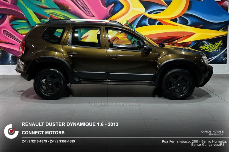 DUSTER 1.6 DYNAMIQUE 4X2 16V FLEX 4P MANUAL - 2013 - BENTO GONçALVES