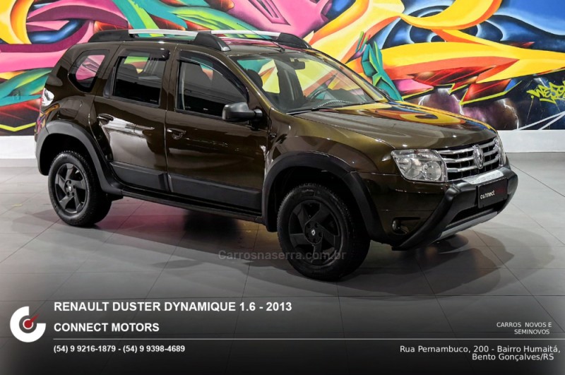 duster 1.6 dynamique 4x2 16v flex 4p manual 2013 bento goncalves