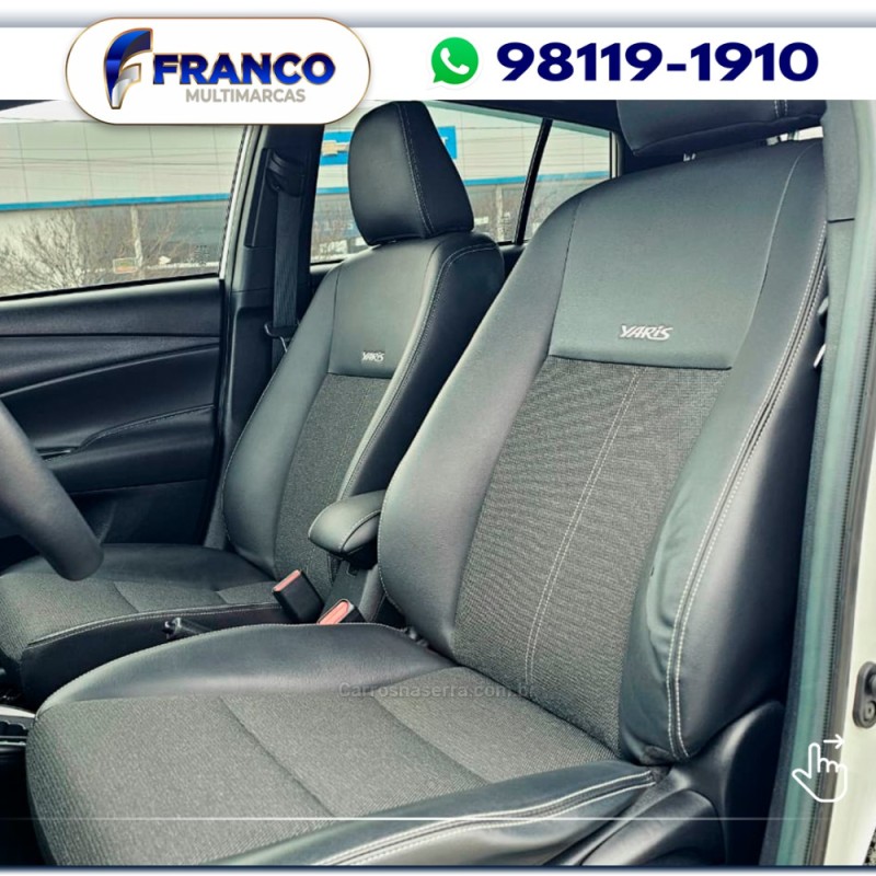 YARIS 1.5 XS 16V FLEX 4P AUTOMÁTICO - 2023 - VACARIA