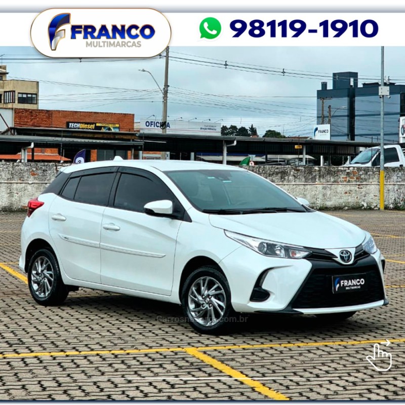 YARIS 1.5 XS 16V FLEX 4P AUTOMÁTICO - 2023 - VACARIA