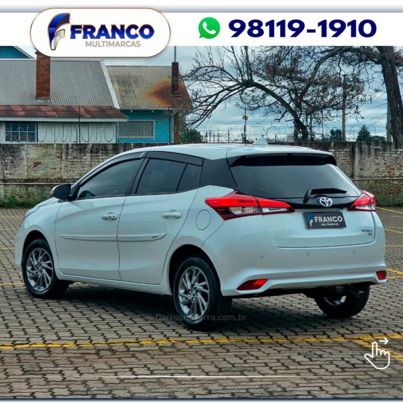 YARIS 1.5 XS 16V FLEX 4P AUTOMÁTICO - 2023 - VACARIA