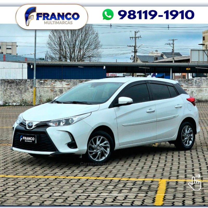 yaris 1.5 xs 16v flex 4p automatico 2023 vacaria