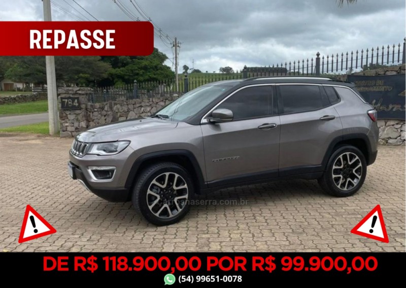 compass 2.0 16v diesel limited 4x4 automatico 2021 bento goncalves