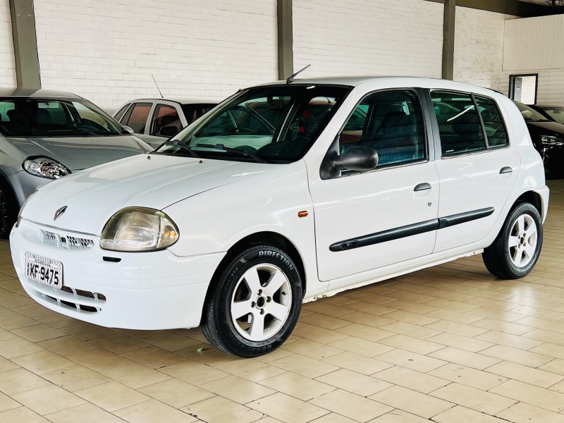 clio 1.0 rn 16v gasolina 4p manual 2002 caxias do sul
