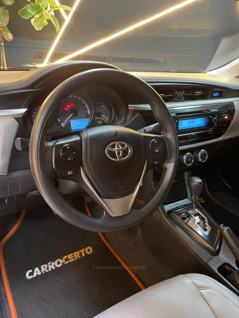 COROLLA 1.8 GLI 16V FLEX 4P AUTOMÁTICO - 2015 - NOVO HAMBURGO