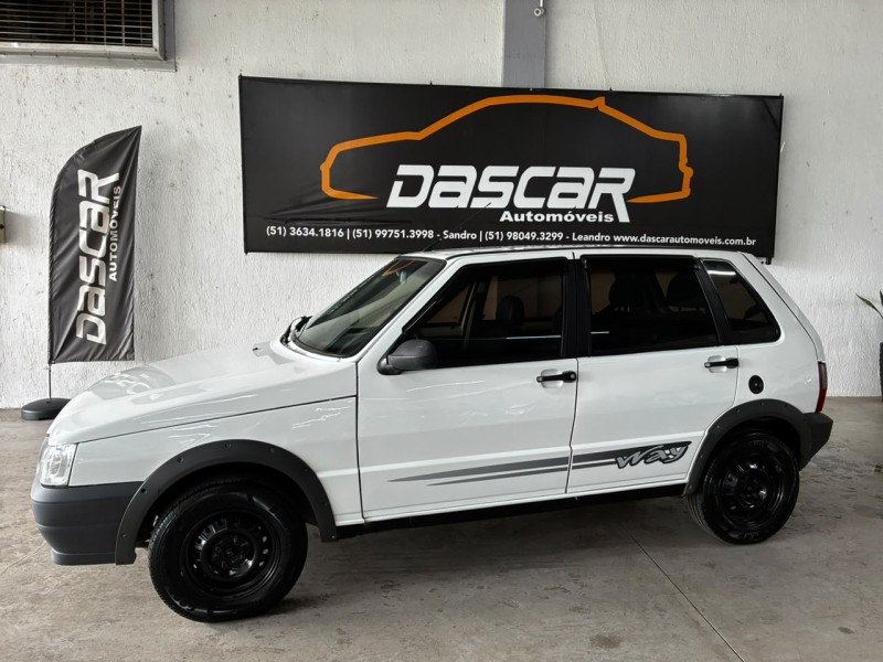 UNO 1.0 MPI MILLE WAY ECONOMY 8V FLEX 4P MANUAL - 2010 - BOM PRINCíPIO