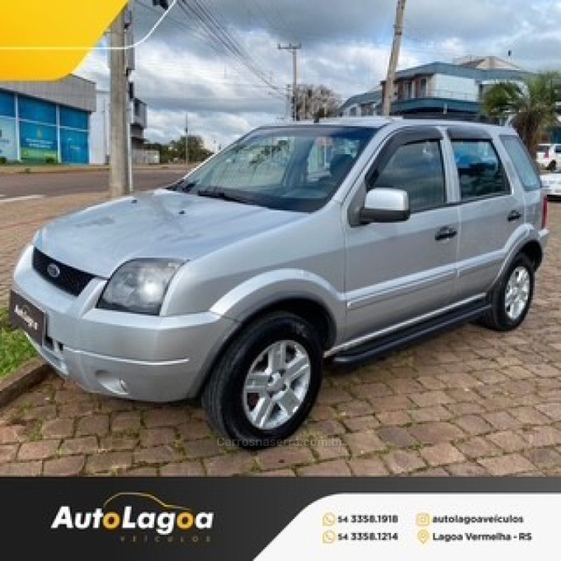 ECOSPORT 1.6 XLT 8V FLEX 4P MANUAL - 2007 - LAGOA VERMELHA