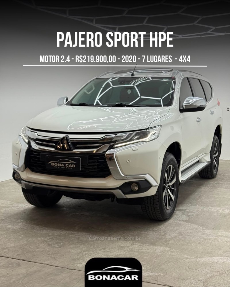 pajero sport 2.4 hpe 4x4 diesel 4p automatica 2020 caxias do sul