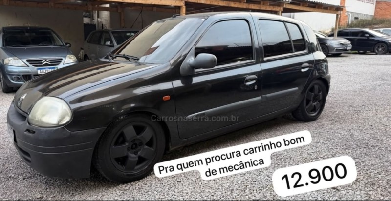 CLIO 1.0 RL 8V GASOLINA 4P MANUAL - 2003 - CAXIAS DO SUL