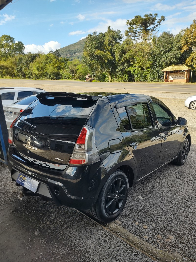 SANDERO 1.6 GT LINE LIMITED FLEX 4P MANUAL - 2013 - VALE REAL