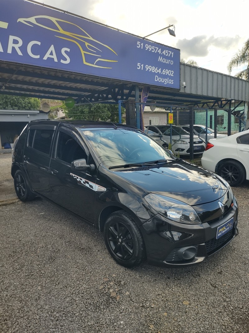 SANDERO 1.6 GT LINE LIMITED FLEX 4P MANUAL - 2013 - VALE REAL