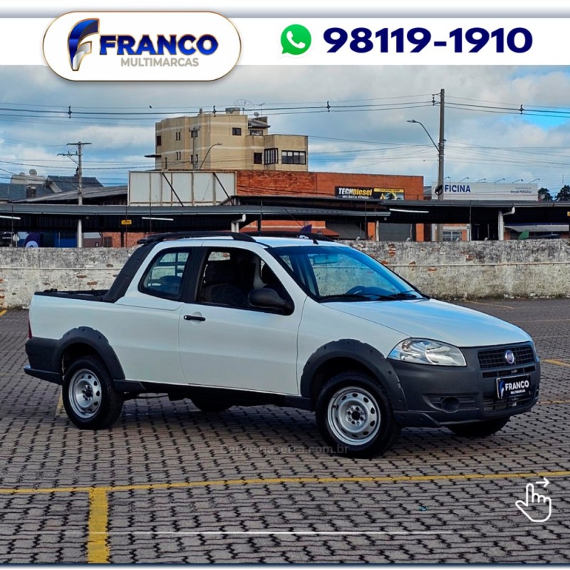 STRADA 1.4 MPI WORKING CE 8V FLEX 2P MANUAL - 2013 - VACARIA