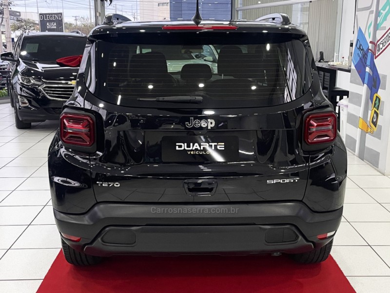 RENEGADE 1.3 SPORT T270 16V TURBO FLEX 4P AUTOMÁTICO - 2024 - PORTO ALEGRE