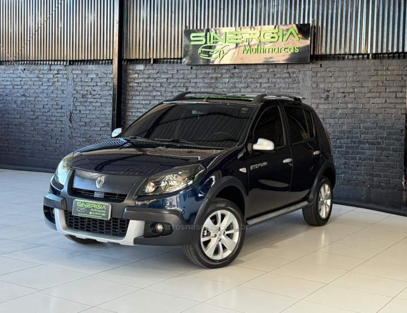 sandero 1.6 stepway 16v flex 4p manual 2012 caxias do sul