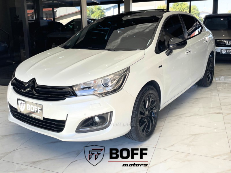 C4 LOUNGE 1.6 EXCLUSIVE 16V TURBO FLEX 4P AUTOMÁTICO - 2017 - CAXIAS DO SUL