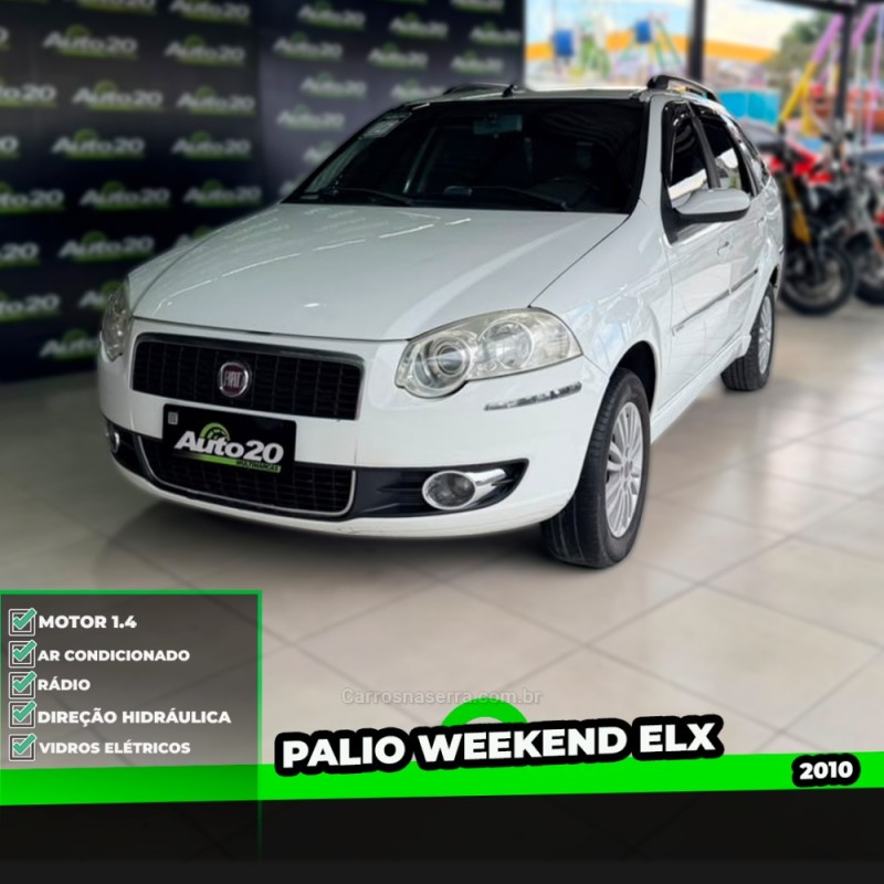 PALIO 1.4 MPI FIRE ELX WEEKEND 8V FLEX 4P MANUAL