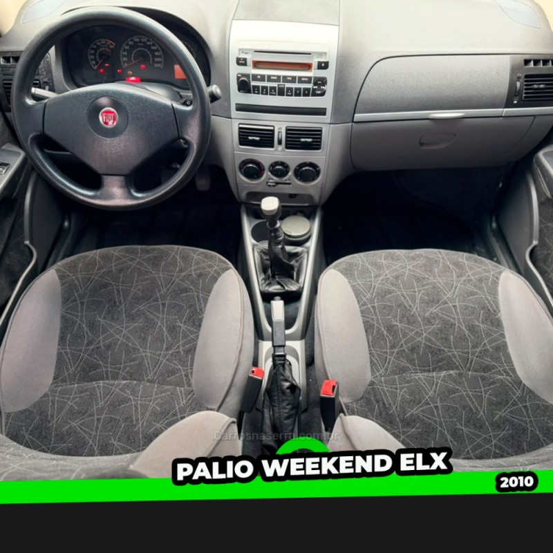 PALIO 1.4 MPI FIRE ELX WEEKEND 8V FLEX 4P MANUAL - 2010 - TAQUARA