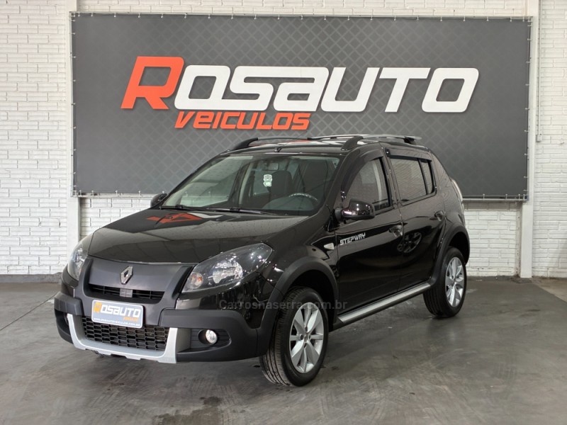 sandero 1.6 stepway 16v flex 4p automatico 2014 venancio aires