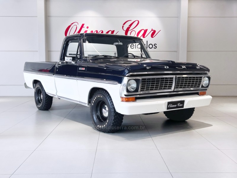 F-1000 3.9 SUPER SÉRIE 4X2 CS 8V TURBO DIESEL 2P MANUAL - 1983 - FLORES DA CUNHA