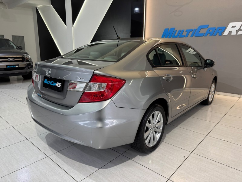 CIVIC 1.8 LXS 16V GASOLINA 4P AUTOMÁTICO - 2012 - ESTâNCIA VELHA