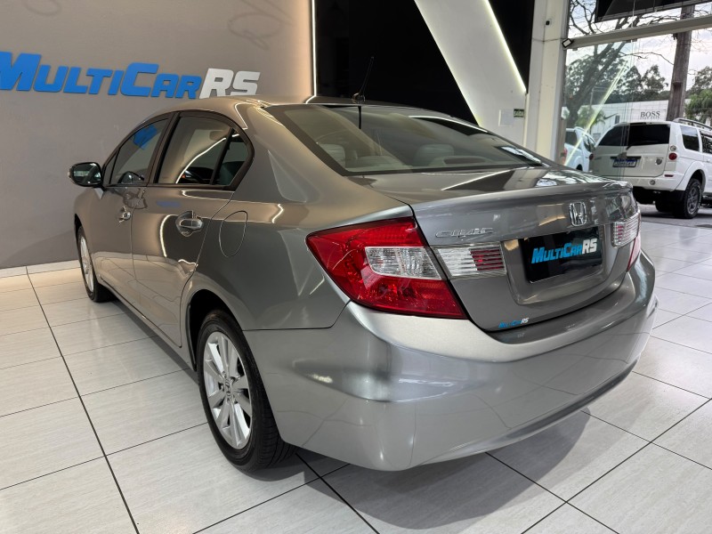 CIVIC 1.8 LXS 16V GASOLINA 4P AUTOMÁTICO - 2012 - ESTâNCIA VELHA