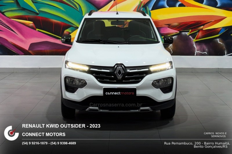 KWID 1.0 12V OUTSIDER FLEX 4P MANUAL - 2023 - BENTO GONçALVES