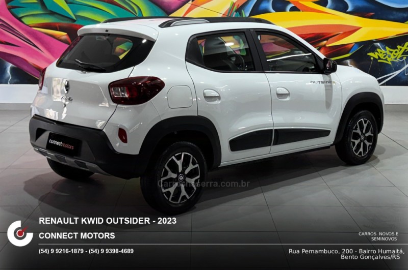 KWID 1.0 12V OUTSIDER FLEX 4P MANUAL - 2023 - BENTO GONçALVES