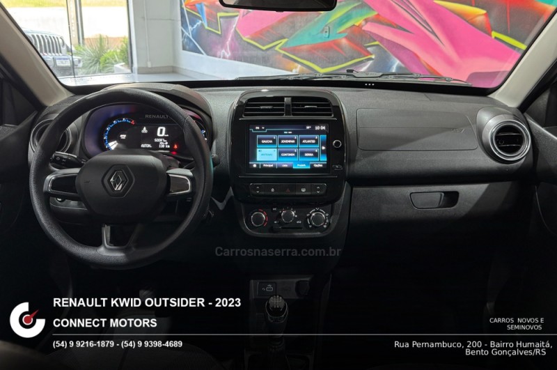 KWID 1.0 12V OUTSIDER FLEX 4P MANUAL - 2023 - BENTO GONçALVES