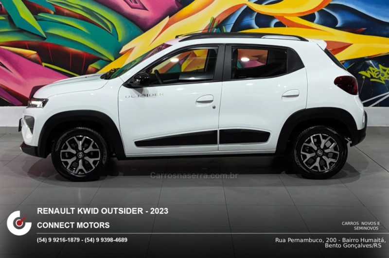 KWID 1.0 12V OUTSIDER FLEX 4P MANUAL - 2023 - BENTO GONçALVES