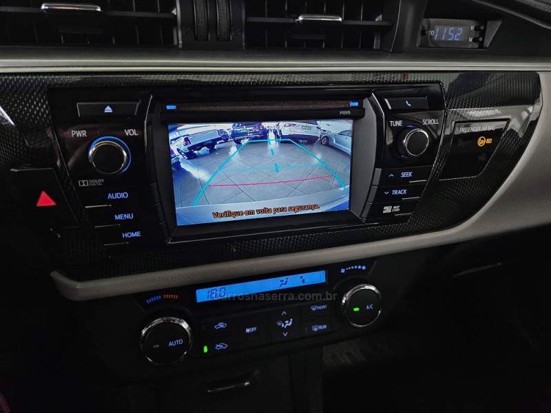 COROLLA 2.0 XEI 16V FLEX 4P AUTOMÁTICO - 2016 - TAPEJARA