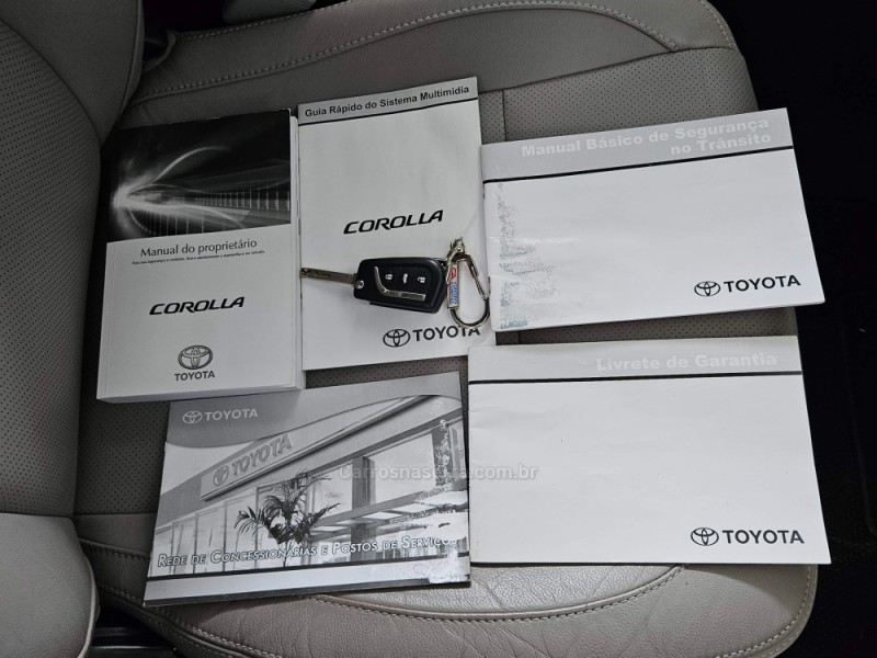 COROLLA 2.0 XEI 16V FLEX 4P AUTOMÁTICO - 2016 - TAPEJARA