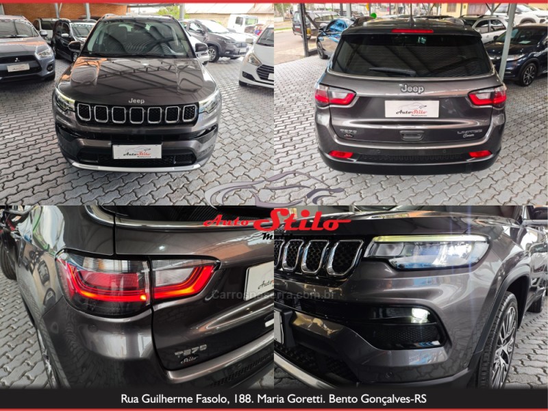 COMPASS 1.3 LIMITED T270 16V TURBO FLEX 4P AUTOMÁTICO - 2022 - BENTO GONçALVES