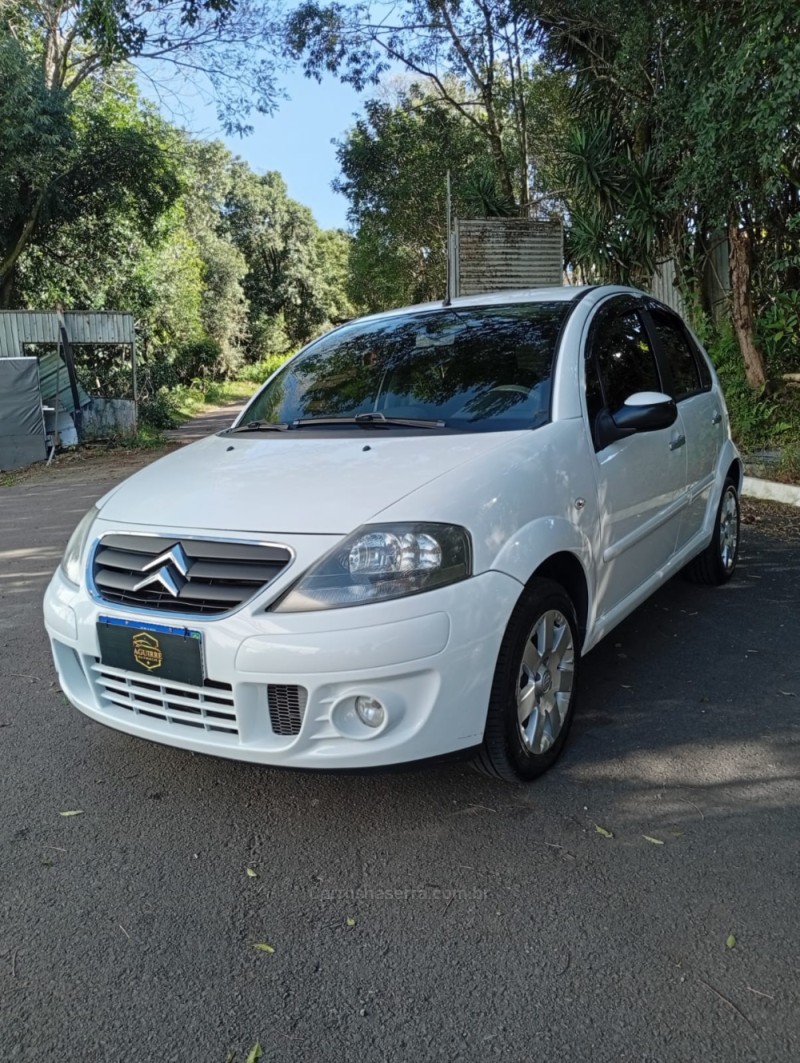 C3 1.4 I EXCLUSIVE 8V FLEX 4P MANUAL - 2012 - PASSO FUNDO