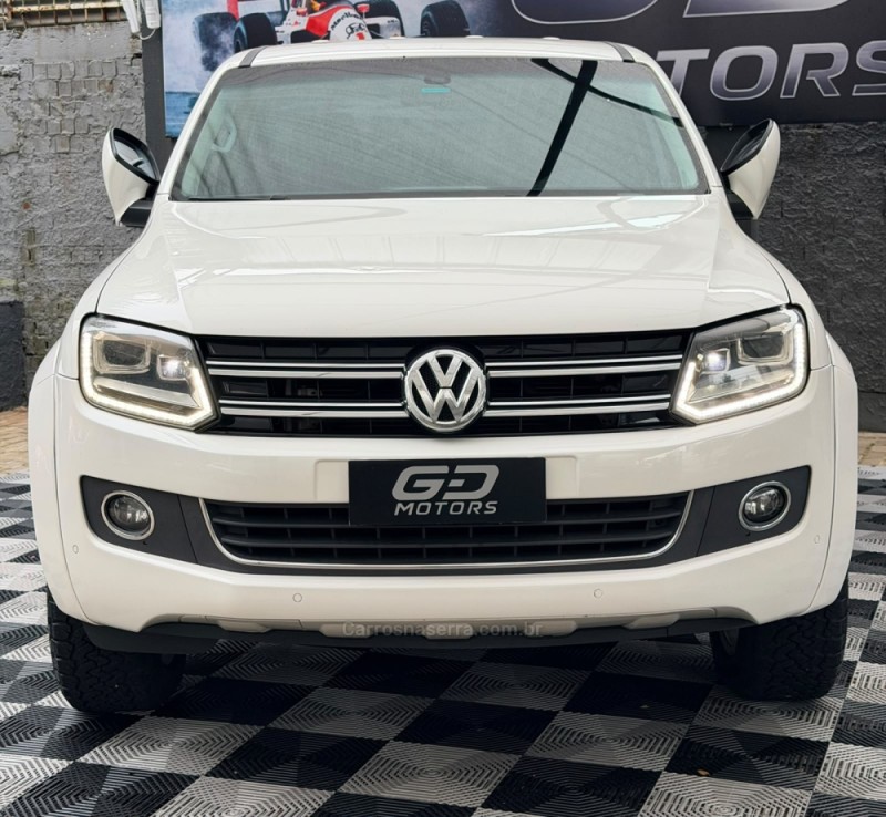 AMAROK 2.0 HIGHLINE 4X4 CD 16V TURBO INTERCOOLER DIESEL 4P AUTOMÁTICO - 2015 - PASSO FUNDO