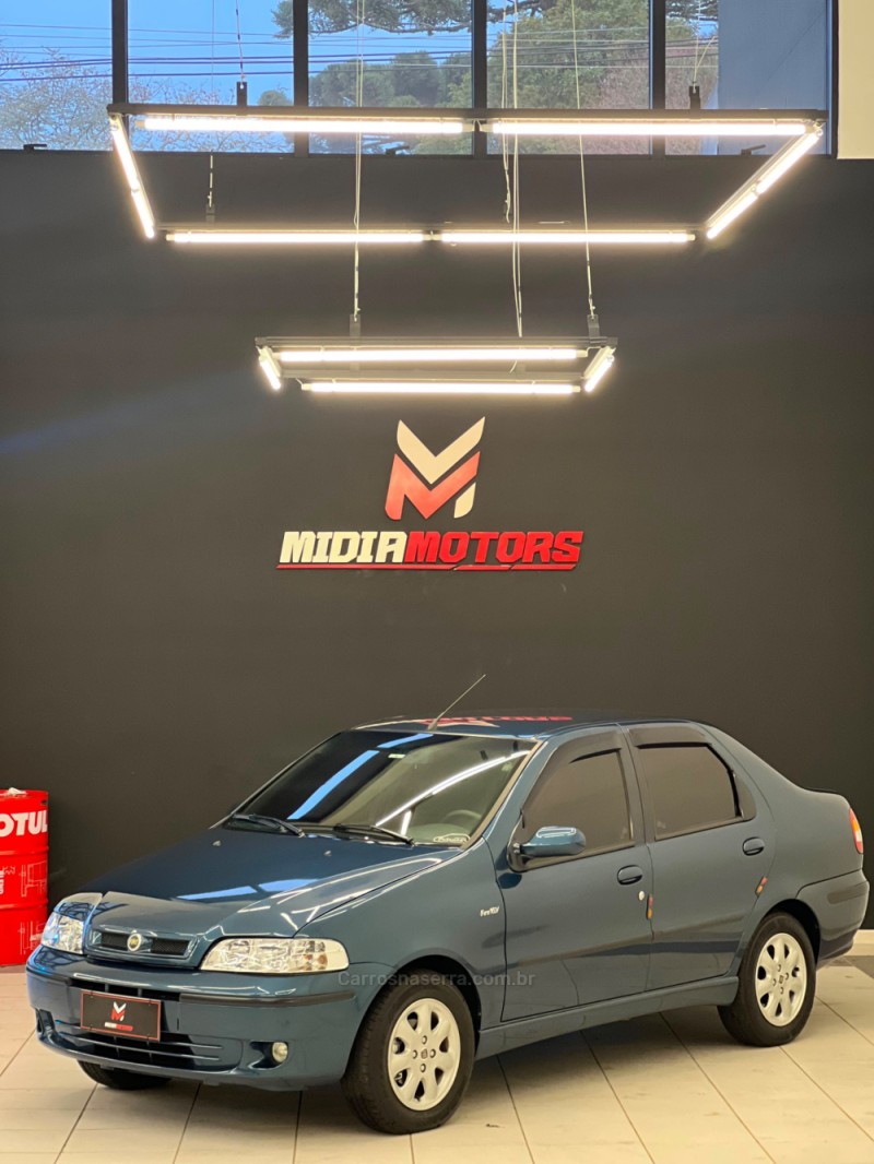 SIENA 1.0 MPI FIRE 8V FLEX 4P MANUAL - 2002 - CAXIAS DO SUL
