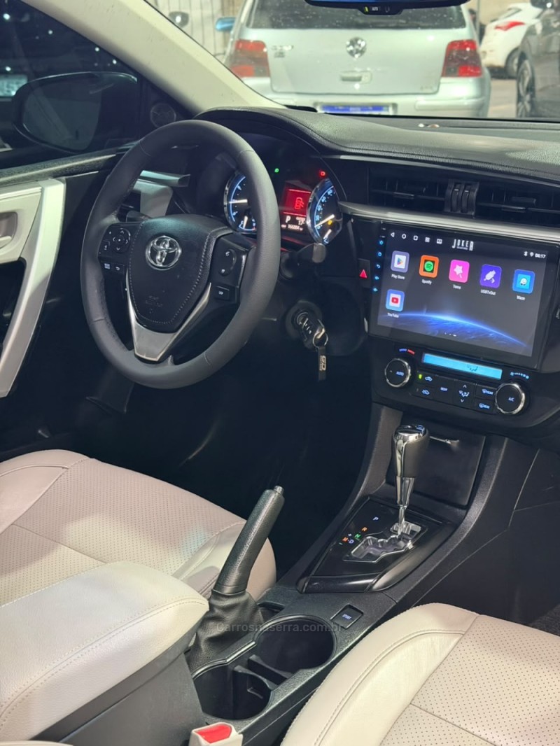 COROLLA 2.0 XEI 16V FLEX 4P AUTOMÁTICO - 2017 - PASSO FUNDO